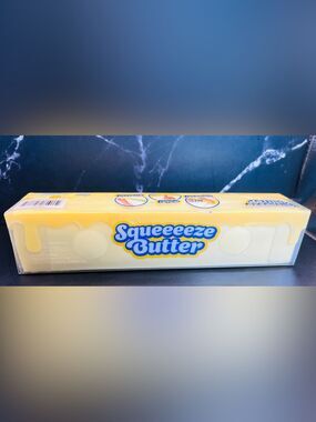 Squeeze Butter Yellow and Blue Squeeeze Butter Toy